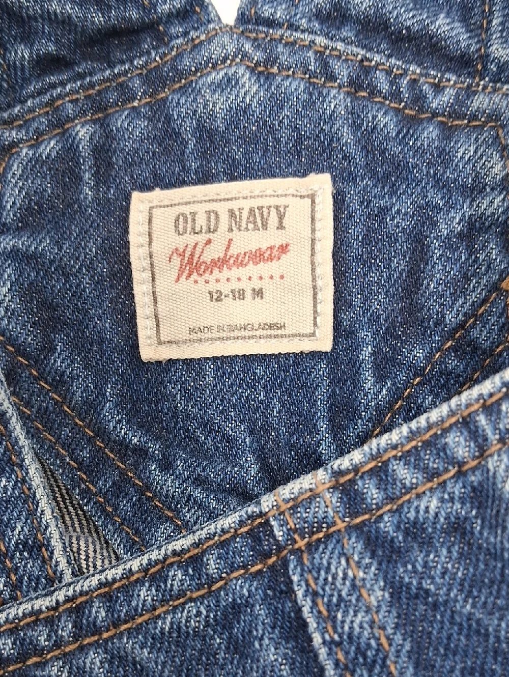 Old Navy Workwear Baby Overalls 12-18 Month